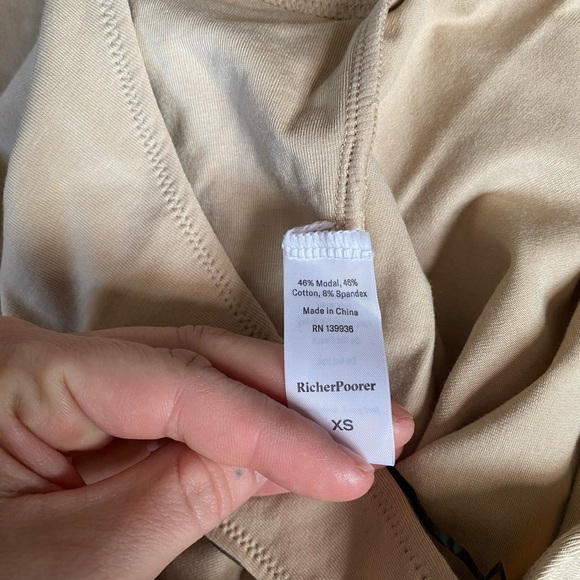 NWT Richer Poorer Stretch Modal V-Neck Bodysuit - Picture 11 of 12